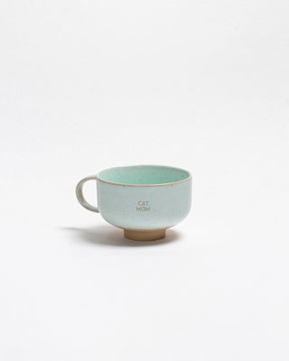 Minted Stoneware Mug 300ml Cat Mom