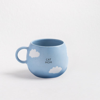 Cloud Mug 500ml Cat Mom