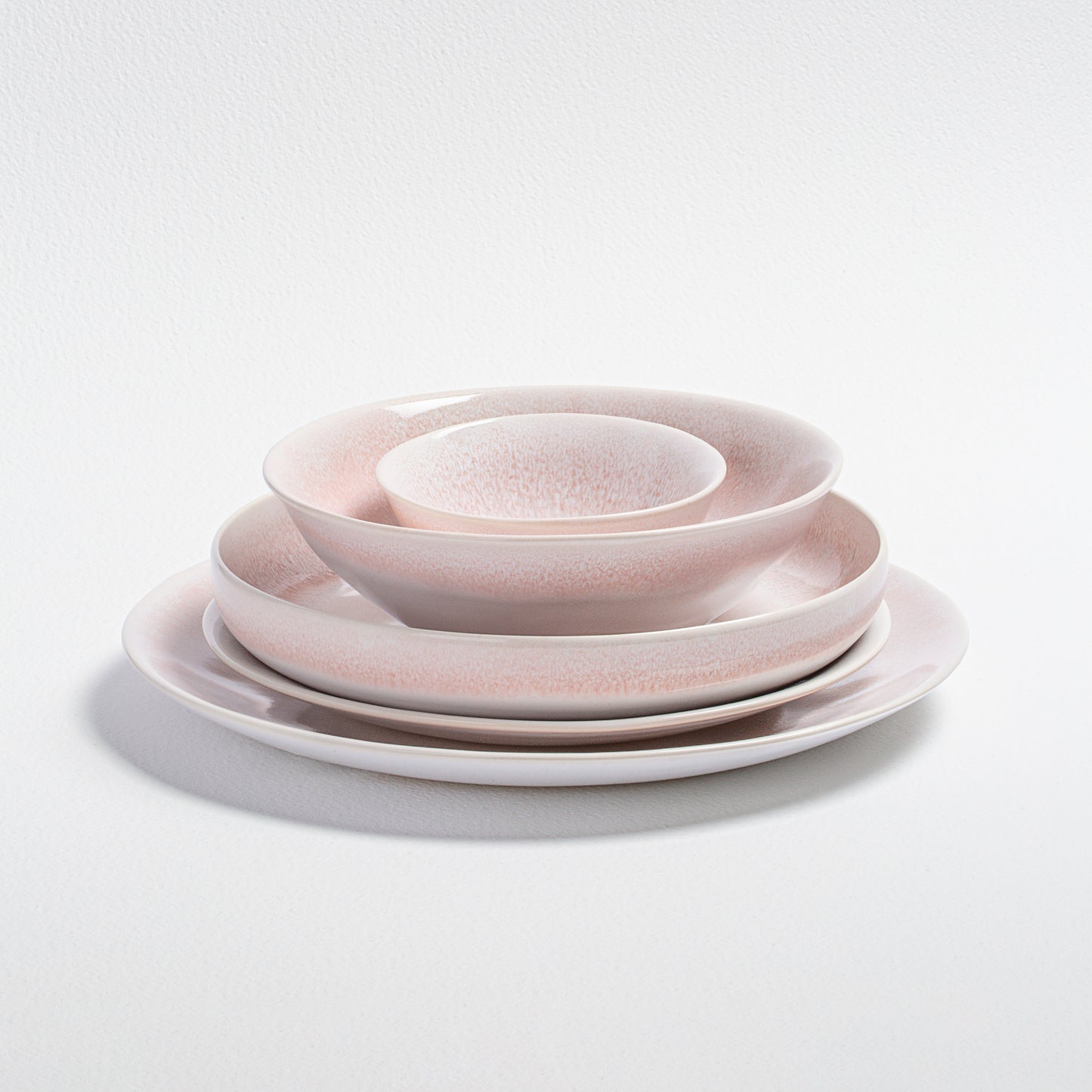 Light Pink Plate Set | Dishwasher Plate Set | Egg Back Home