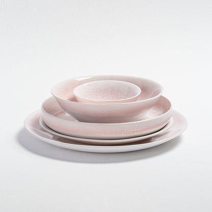 Light Pink Plate Set | Dishwasher Plate Set | Egg Back Home