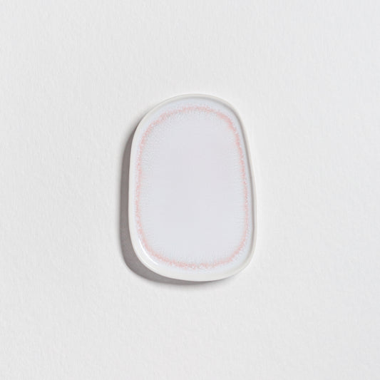 Pink Stoneware Tray | Pink Small Tray | Egg Back Home