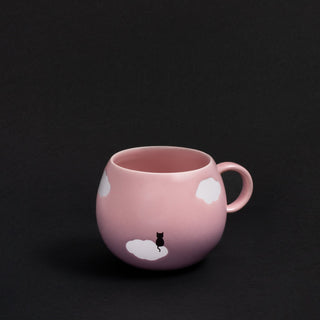 Pinklac Cloud Mug 500ml Meow Halloween Collection