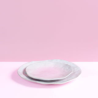 Nature Shape Light Pink Dinner Plate 28cm