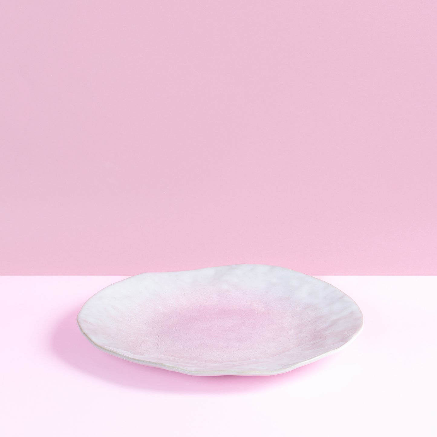 Nature Shape Light Pink Dinner Plate 28cm