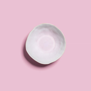 Nature Shape Light Pink Pasta Plate 21cm - Egg Back Home