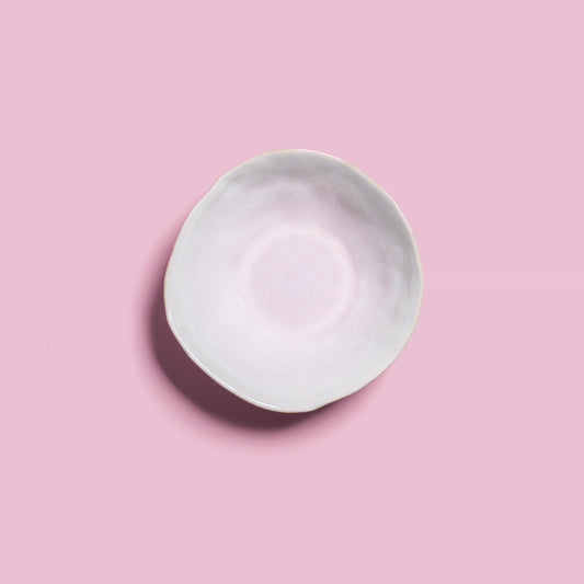 Nature Shape Light Pink Pasta Plate 21cm