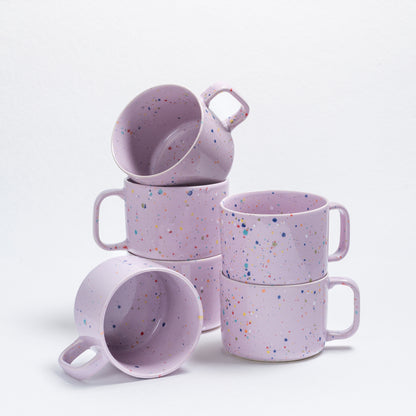 New Party Mug 450ml Lilac