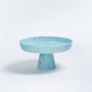 New Party Cake Stand 28cm Blue - Egg Back Home