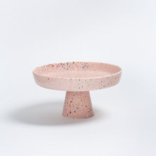 New Party Cake Stand 28cm Pink - Egg Back Home