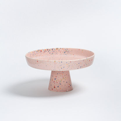 New Party Cake Stand 28cm Pink