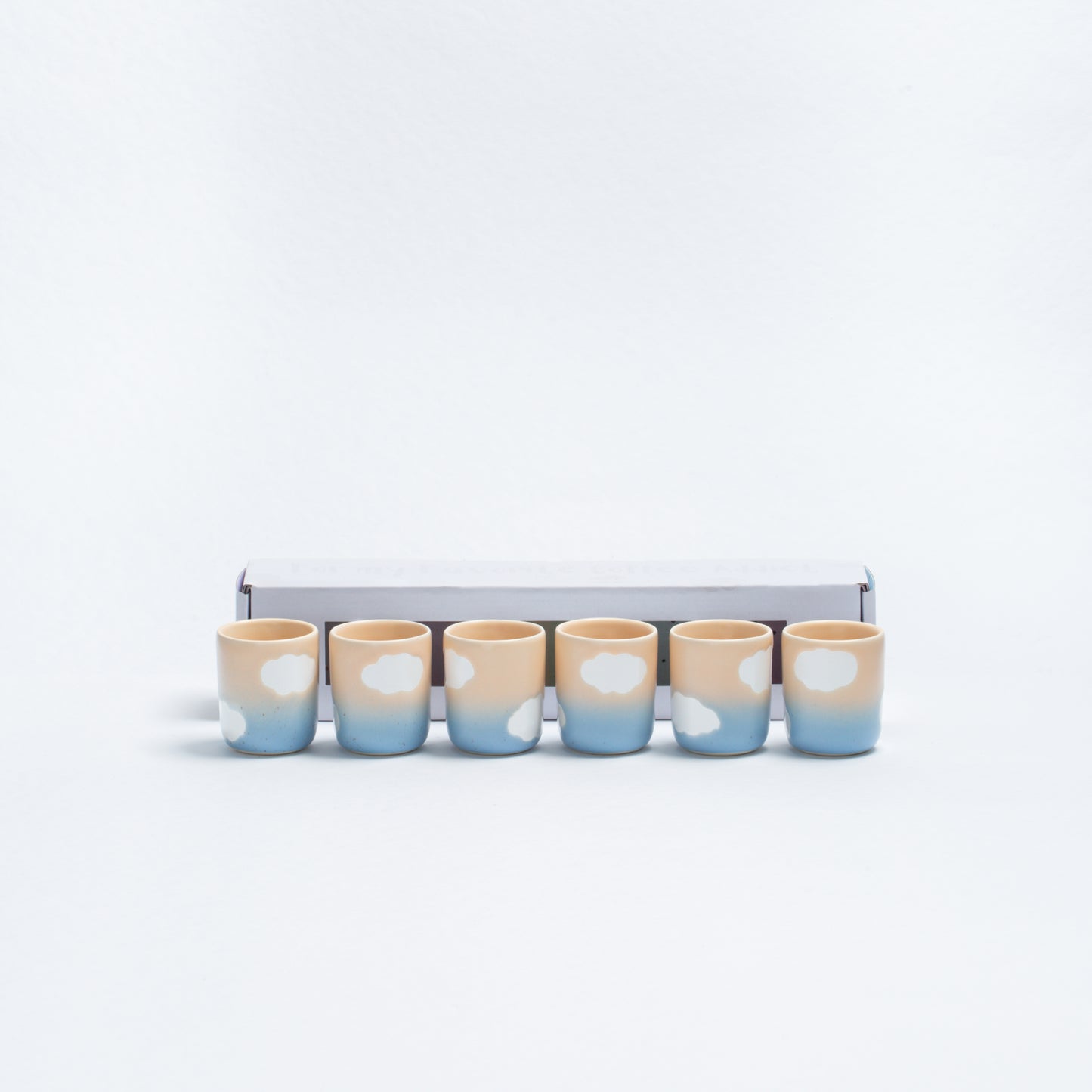 Cloud Peach Sky Espresso Cup – Egg Back Home