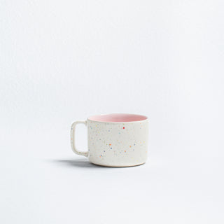 Taza de gres Breeze Party Out 240ml rosa