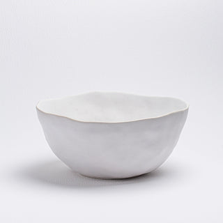 Nature Shape White Serving Bowl - Egg Back Home