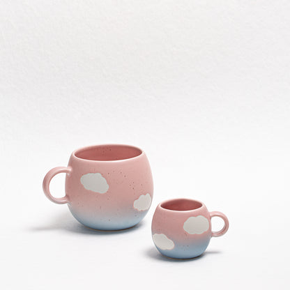 Cloud Sunset Mug | Espresso Coffee Mug | Egg Back Home