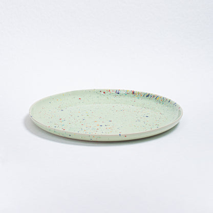 Green Dinner Plate | Green Plate 27cm | Egg Back Home