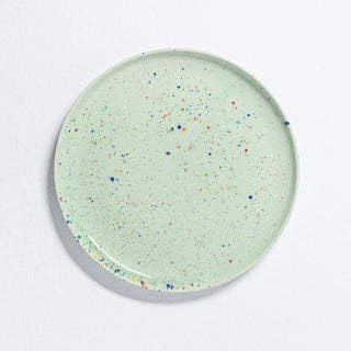 Breeze Party Duo Stoneware 10 Piece Set Green