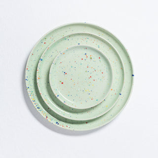 New Party Dinner Plate 27cm Green - Egg Back Home