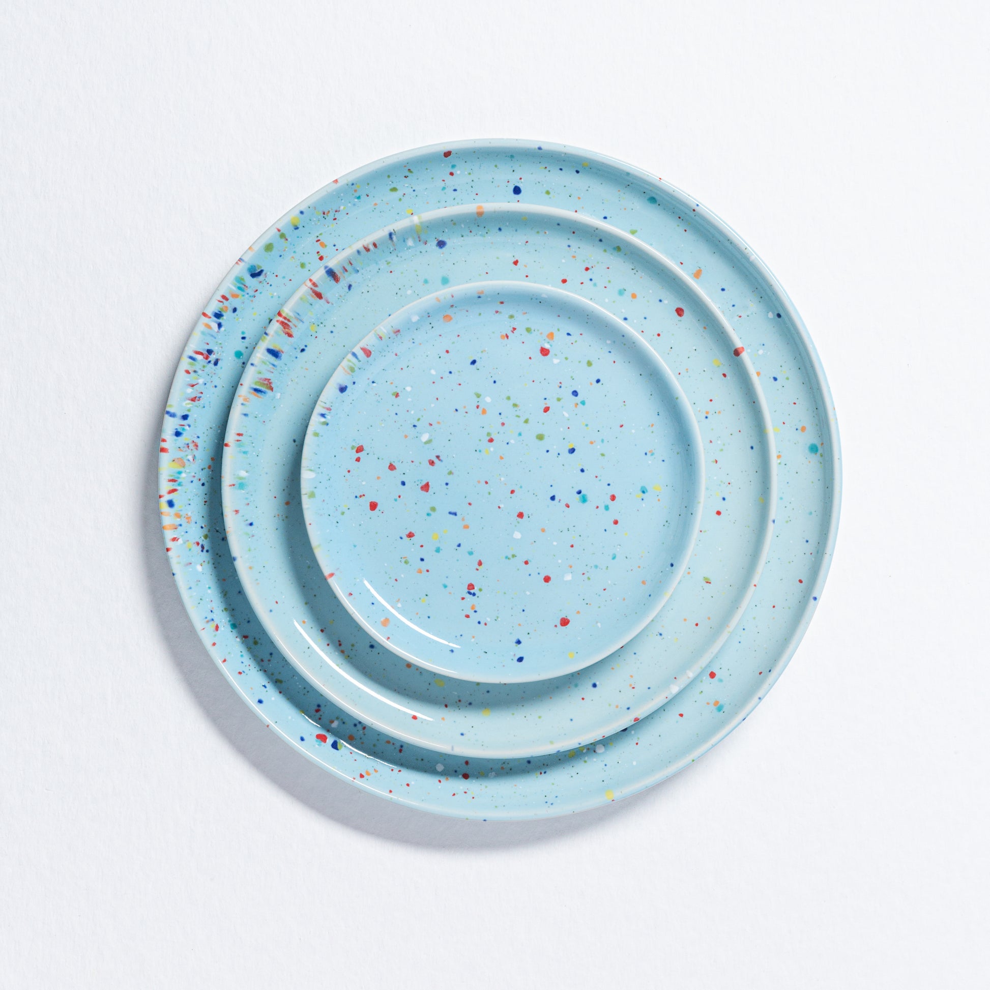 Blue Dinner Plate | Blue Plate 27cm | Egg Back Home