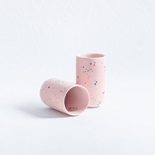 New Party Long Cup 330ml Pink - Egg Back Home