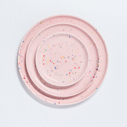 Party Dinner Plate | Pink Dinner Plate | Egg Back Home