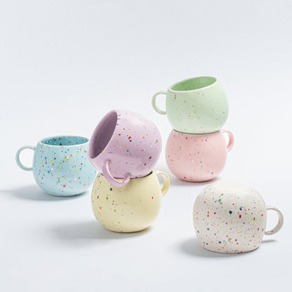 Party Ball Mug 550ml | Pink Cereal Bowls | Egg Back Home