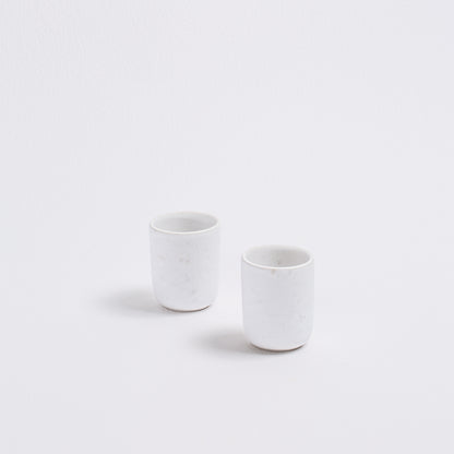 Nature Shape White Espresso Coffee Cup 50ml