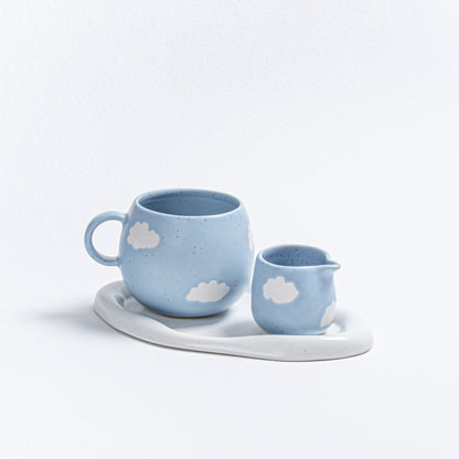 Cloud Breakfast in White Sky Set 3 Pieces