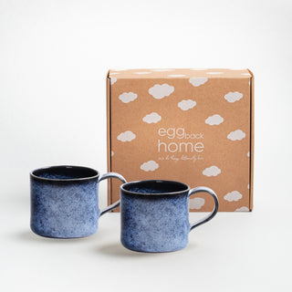 My Favourite Mug Wonder Blue 360ml - 2 Mugs Set - Egg Back Home
