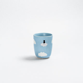 Cloud Medium Cup 220ml Cat Mom & Dad 2 Pieces Set - Egg Back Home