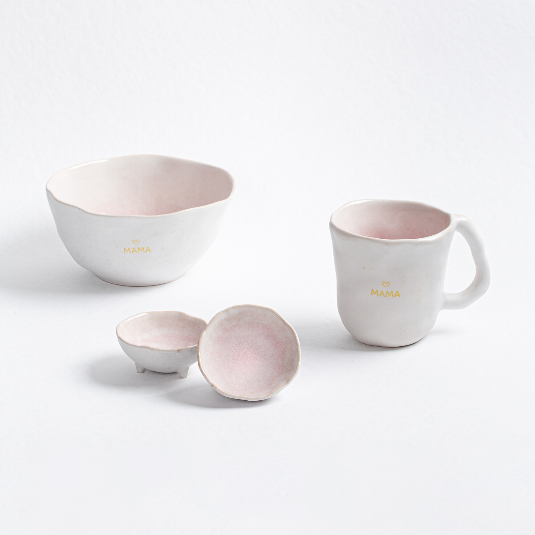 Nature Shape Light Pink Mug 300ml Mama Collection