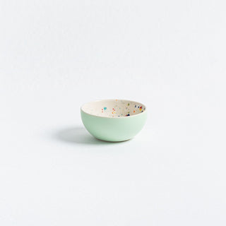 Breeze Party In Stoneware Mini Bowl Green