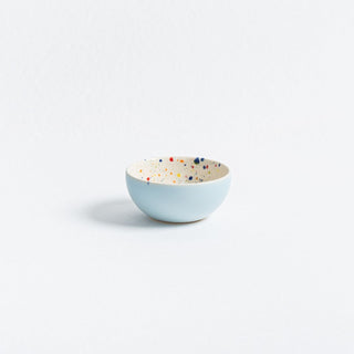 Breeze Party In Stoneware Mini Bowl Blue