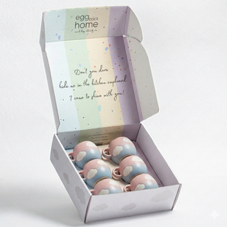 Cloud Becher 90ml 6-teiliges Set Geschenk Kollektion