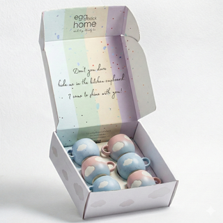 Cloud Becher 90ml 6-teiliges Set Geschenk Kollektion