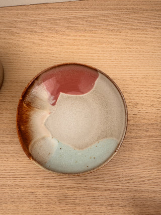 Melting Ice Cream ceramic cat bowl handmade Portugal