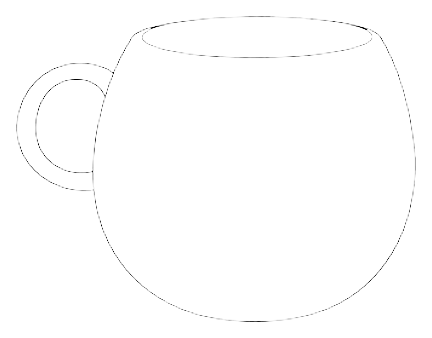 Dune Taza de Gres 250ml