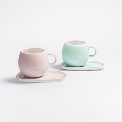 New Light Pink Ball Mug 500ml Mama Collection