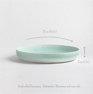 New Caribbean Pasta Plate 22cm - Egg Back Home