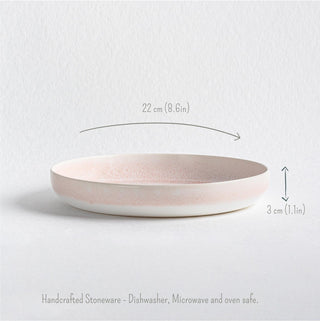 New Light Pink Pasta Plate 22cm - Egg Back Home