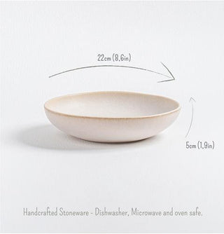 Sand Storm Pasta Plate 22cm - Egg Back Home