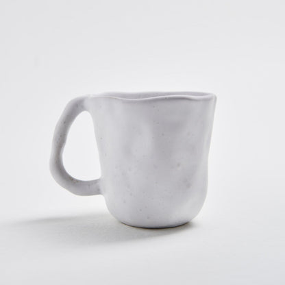 Nature Shape White & Light Pink 2 Mugs 300ml Set