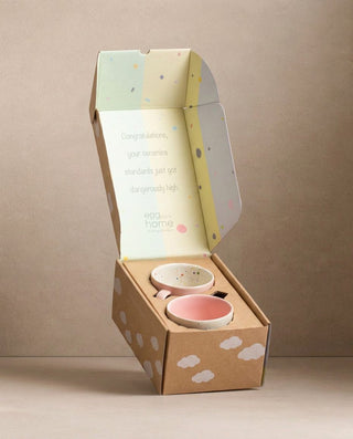 Breeze Party In/Out Stoneware Duo Set Mug 240ml Pink — shopify 2