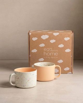 Breeze Party In/Out Stoneware Duo Set Mug 450ml Orange — shopify 1
