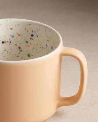 Breeze Party In/Out Stoneware Duo Set Mug 450ml Orange — macro 3