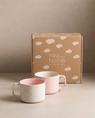 Breeze Party In/Out Stoneware Duo Set Mug 450ml Pink — shopify 1