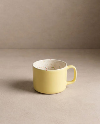 Breeze Party In Stoneware Mug 450ml Yellow — shopify 1