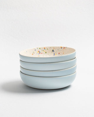 Breeze Party In Stoneware Pasta Plate 21cm Blue