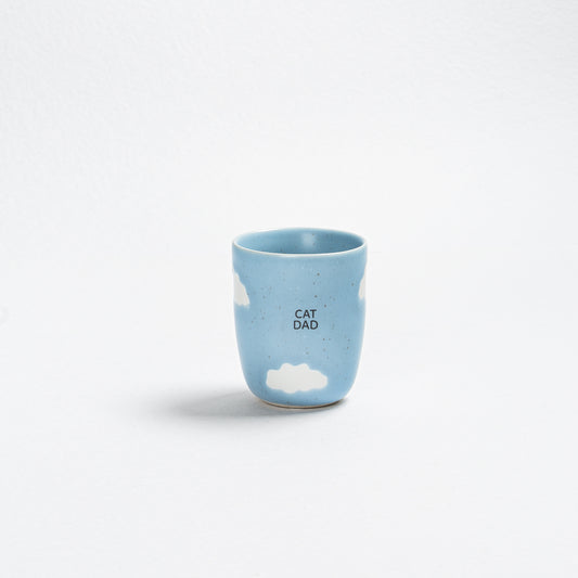 Cloud Medium Cup 220ml Cat Dad