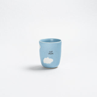 Cloud Medium Cup 220ml Cat Mom - Egg Back Home