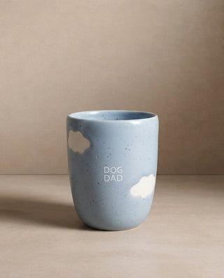 Cloud Medium Cup 220ml Dog Dad White — shopify 1